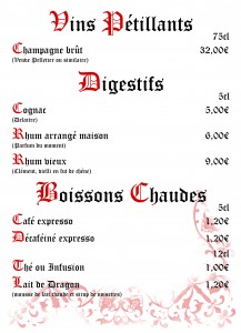 carte boissons 5